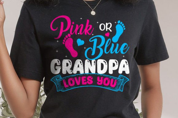 Pink or Blue Grandpa Loves You