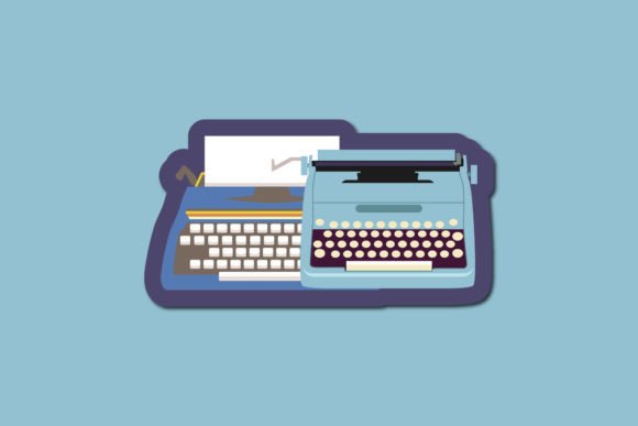 Retro Vintage Sticker Printer: A Designer's Take