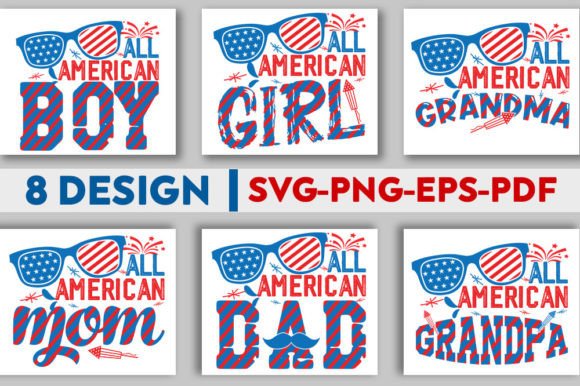 Review: 4th of July Bundle -PNG SVG EPS PDF for Stitchers