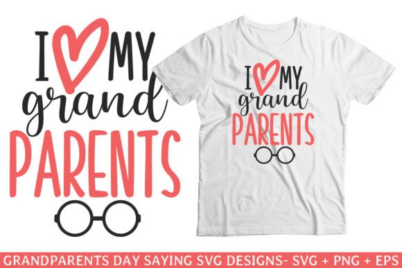 Review: I Love My Grandparents Day Saying SVG for Embroidery