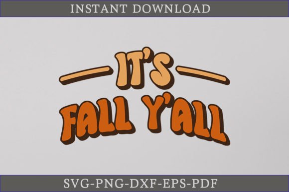 Review: It's Fall Y'all Retro SVG for Embroidery