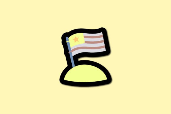 Review: Space Sticker Icon Moon Landing for Embroidery